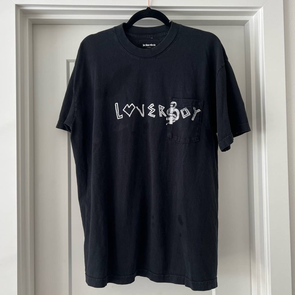 FTWS lover boy pocket tee.